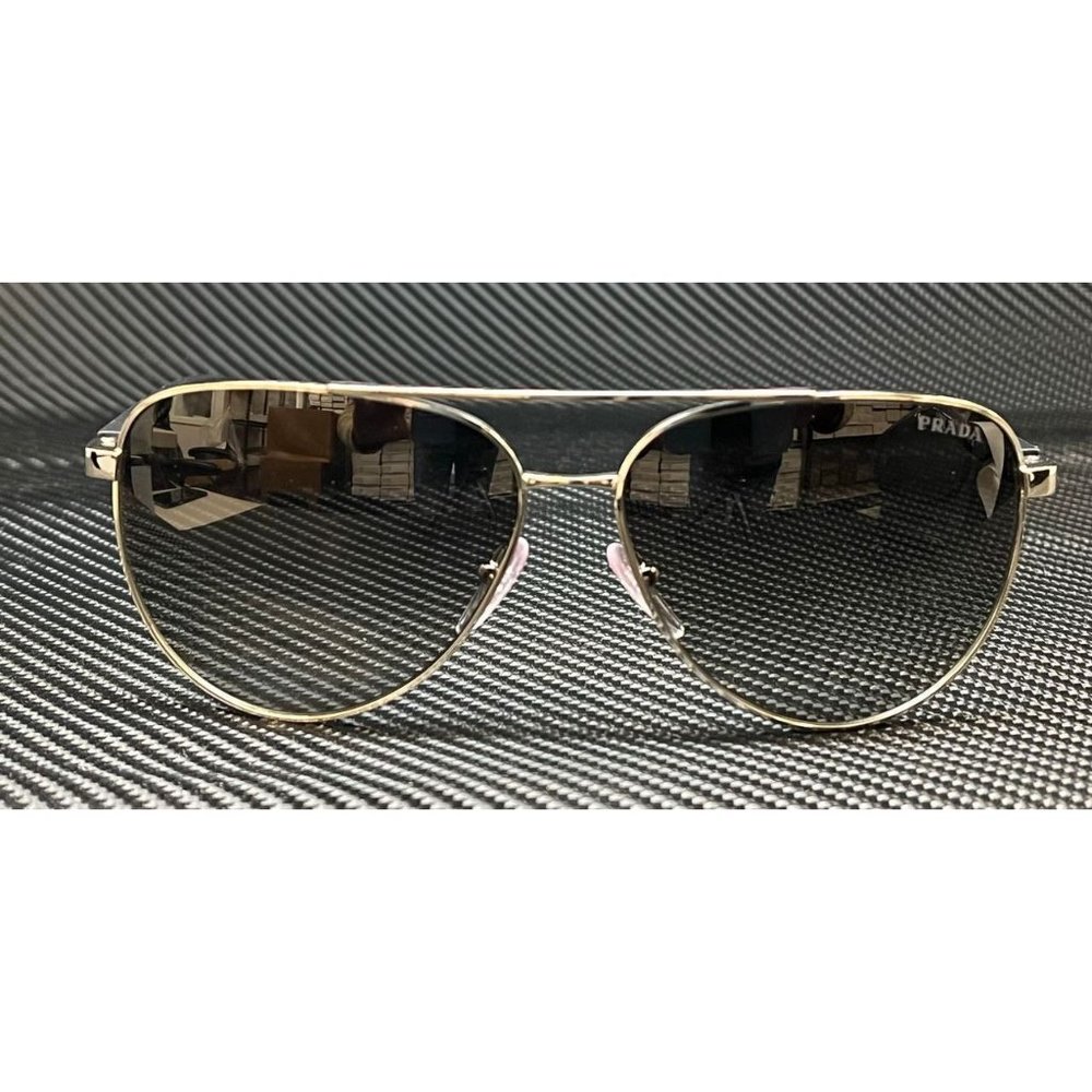 Prada Gradient Mens Silver Sunglasses - Picture 3 of 4